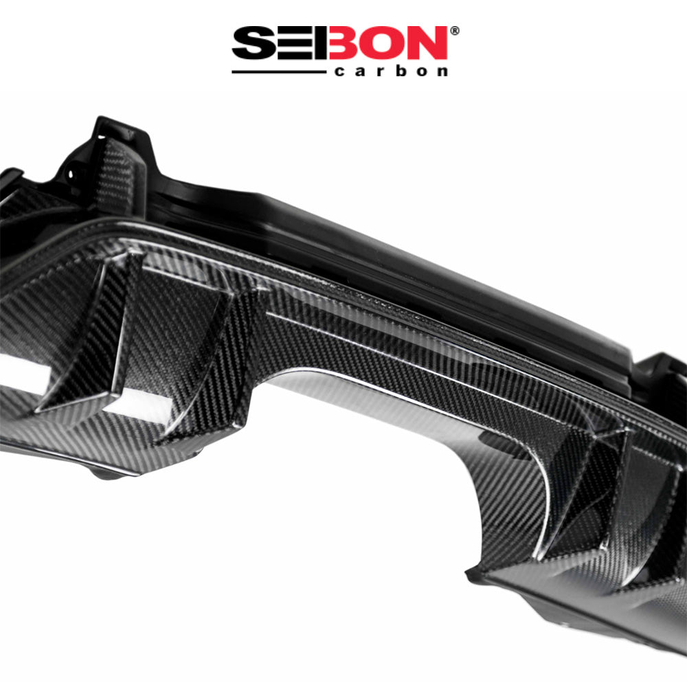 2017-2021年式 ホンダ シビック タイプＲ用 セイボンカーボン 純正スタイル カーボンファイバー製リアリップ　Seibon Carbon OE-Style Carbon Fiber Rear Lip For 2017-2021 Honda Civic Type R (消費税、送料込み)