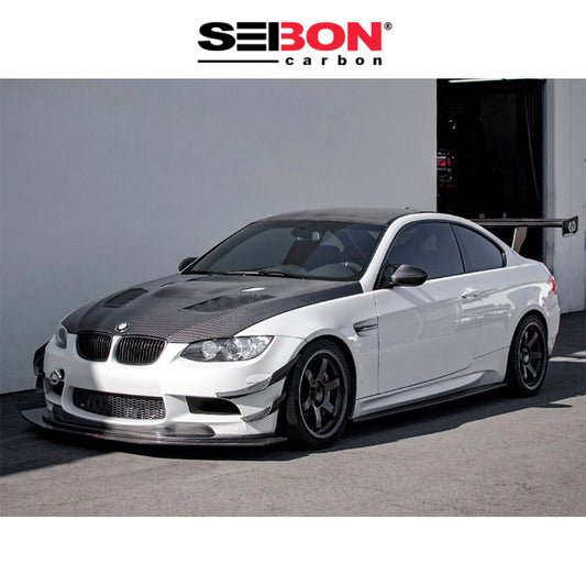2008-2013年式 BMW M３用 セイボンカーボン CTスタイル カーボンファイバー製ボンネット　Seibon Carbon CT-Style Carbon Fiber Hood For 2008-2013 BMW E92 M3 (消費税、送料込み)