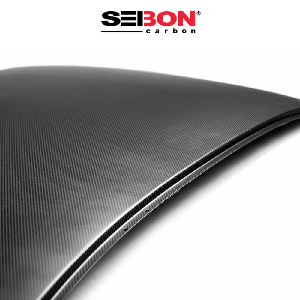 2015-2021年式 スバル WRX STI 用 セイボンカーボン ドライカーボンファイバー ルーフリプレイスメント Seibon Carbon Dry Carbon Roof Replacement For 2015-2021 Subaru WRX/STI (送料無料)