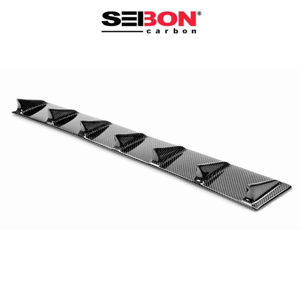2008-2014年式 スバル WRX 用 セイボンカーボン カーボンファイバー ルーフフィンスポイラー Seibon Carbon Carbon Fiber Roof Fin Spoiler For 2008-2014 Subaru WRX/STi HB (送料無料)