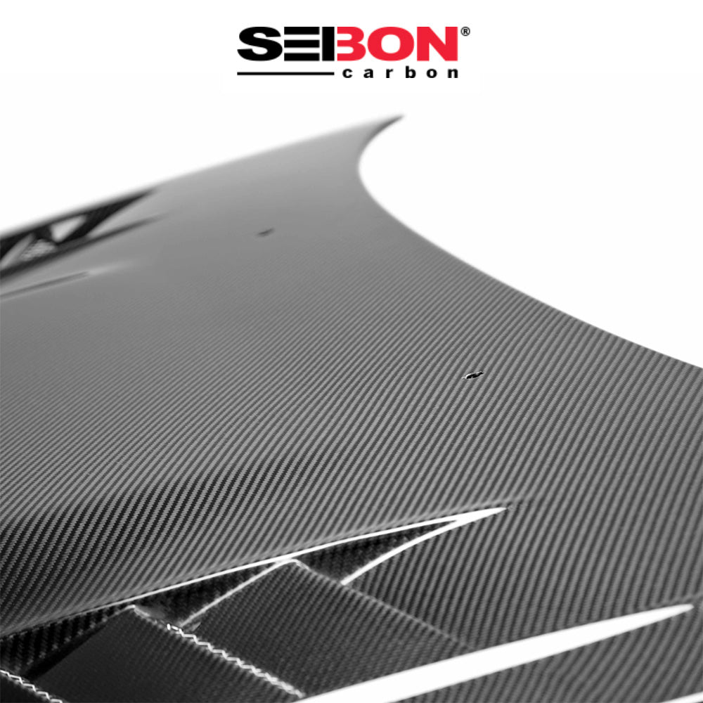 2008-2014年式 スバル WRX 用 セイボンカーボン カーボンファイバー CWスタイル ボンネット Seibon Carbon CW-Style Carbon Fiber Hood For 2008-2014 Subaru WRX/STi (送料無料)