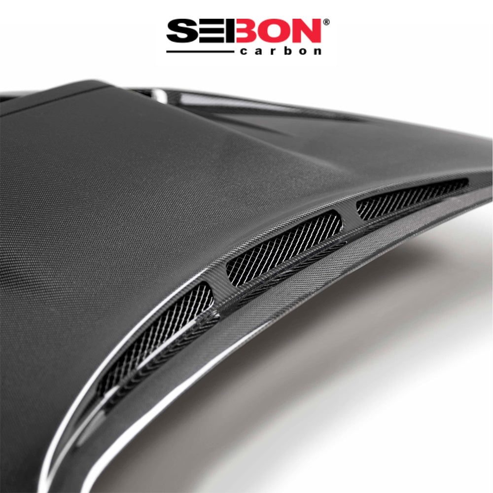 2015-2021年式 スバル WRX STI 用 セイボンカーボン カーボンファイバー VSスタイル ボンネット Seibon Carbon VS-Style Carbon Fiber Hood For 2015-2021 Subaru WRX/STi (送料無料)
