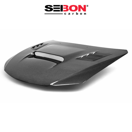 2008-2014年式 スバル WRX 用 セイボンカーボン カーボンファイバー CWスタイル ボンネット Seibon Carbon CW-Style Carbon Fiber Hood For 2008-2014 Subaru WRX/STi (送料無料)