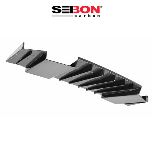 2018-2021年式 スバル WRX STI 用 セイボンカーボン カーボンファイバー リアディフューザー Seibon Carbon Carbon Fiber Rear Diffuser For 2018-2021 Subaru WRX/STi (送料無料)