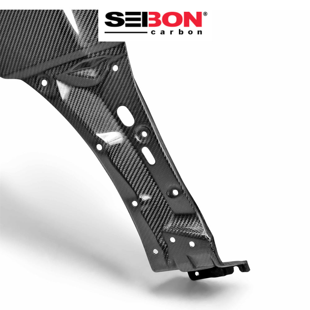 2008-2014年式 スバル WRX 用 セイボンカーボン カーボンファイバー フェンダーセット Seibon Carbon Carbon Fiber Fenders For 2008-2014 Subaru STi / 2011-2014 WRX (送料無料)