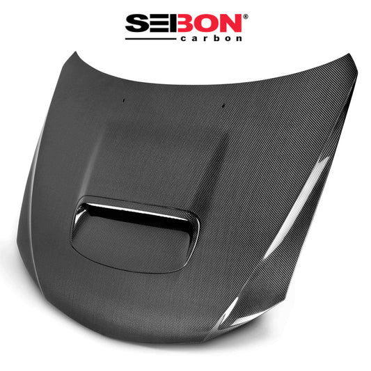 2008-2014年式 スバル WRX S4用 セイボンカーボン 純正スタイル カーボンファイバー製 ボンネット Seibon Carbon Carbon OEM-Style Carbon Fiber Hood For 2008-2014 Subaru WRX/STi (消費税、送料込み)