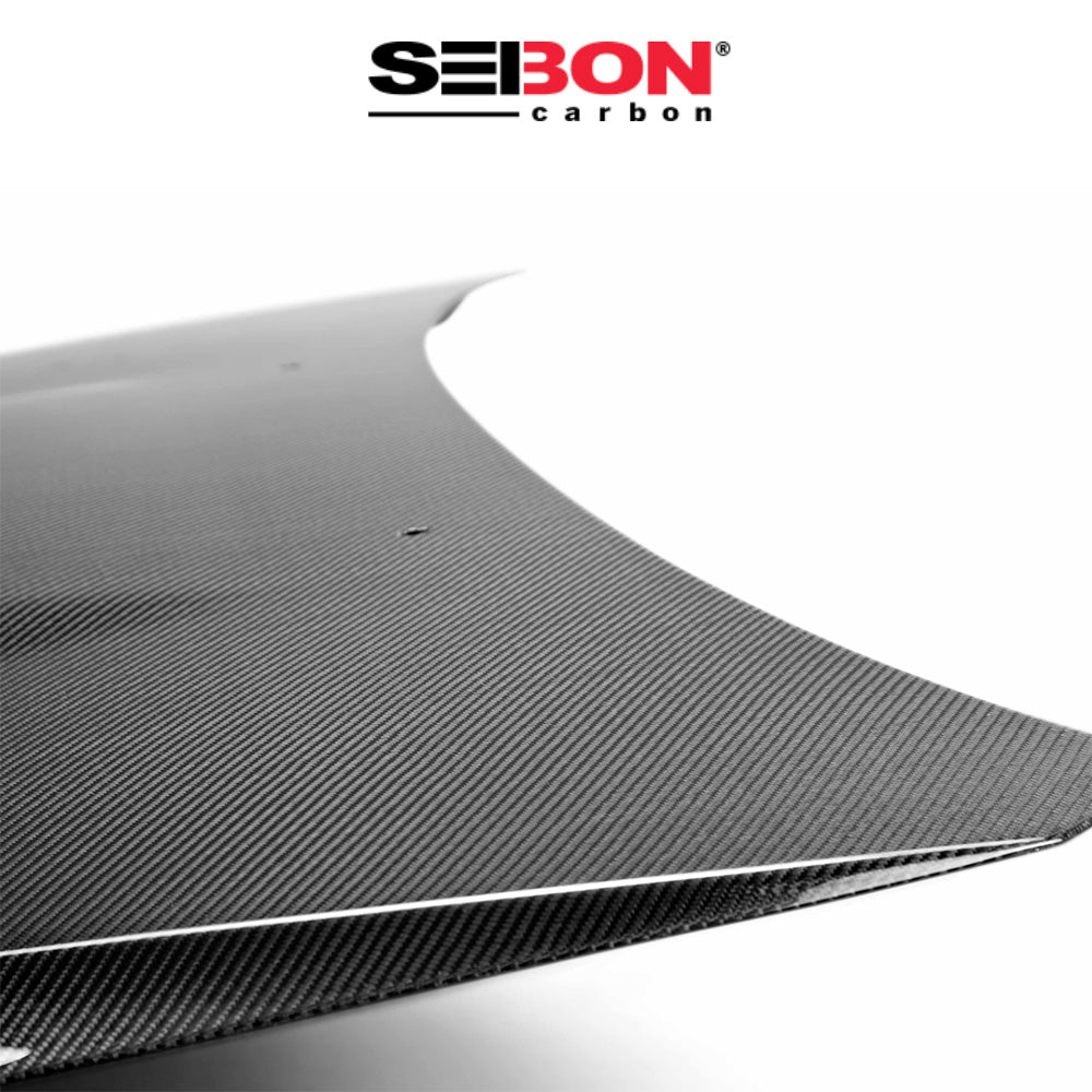 2008-2014年式 スバル WRX 用 セイボンカーボン カーボンファイバー OEMスタイル ボンネット Seibon Carbon Carbon OEM-Style Carbon Fiber Hood For 2008-2014 Subaru WRX/STi (送料無料)