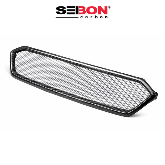 2018-2021年式 スバル WRX STI 用 セイボンカーボン カーボンファイバー フロントグリル Seibon Carbon Carbon Fiber Front Grille For 2018-2021 Subaru WRX/STI (送料無料)