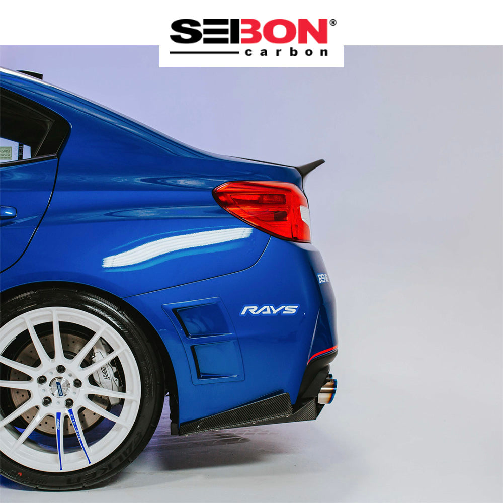 2015-2021年式 スバル WRX STI 用 セイボンカーボン カーボンファイバー Cスタイル トランクカバー Seibon Carbon C-Style Carbon Fiber Trunk Lid For 2015-2021 Subaru WRX/STi (送料無料)