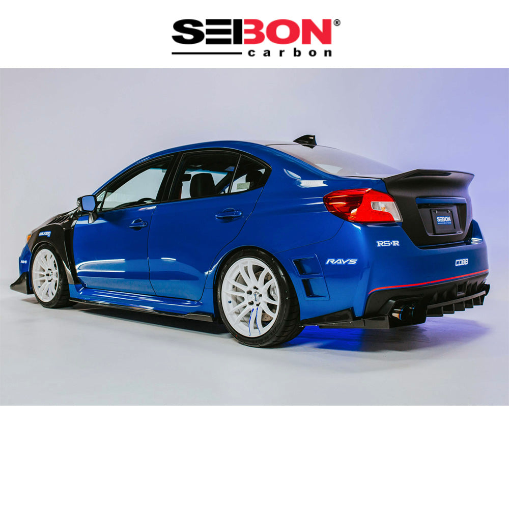 2015-2021年式 スバル WRX STI 用 セイボンカーボン カーボンファイバー Cスタイル トランクカバー Seibon Carbon C-Style Carbon Fiber Trunk Lid For 2015-2021 Subaru WRX/STi (送料無料)