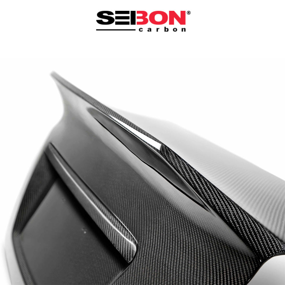2015-2021年式 スバル WRX STI 用 セイボンカーボン カーボンファイバー Cスタイル トランクカバー Seibon Carbon C-Style Carbon Fiber Trunk Lid For 2015-2021 Subaru WRX/STi (送料無料)