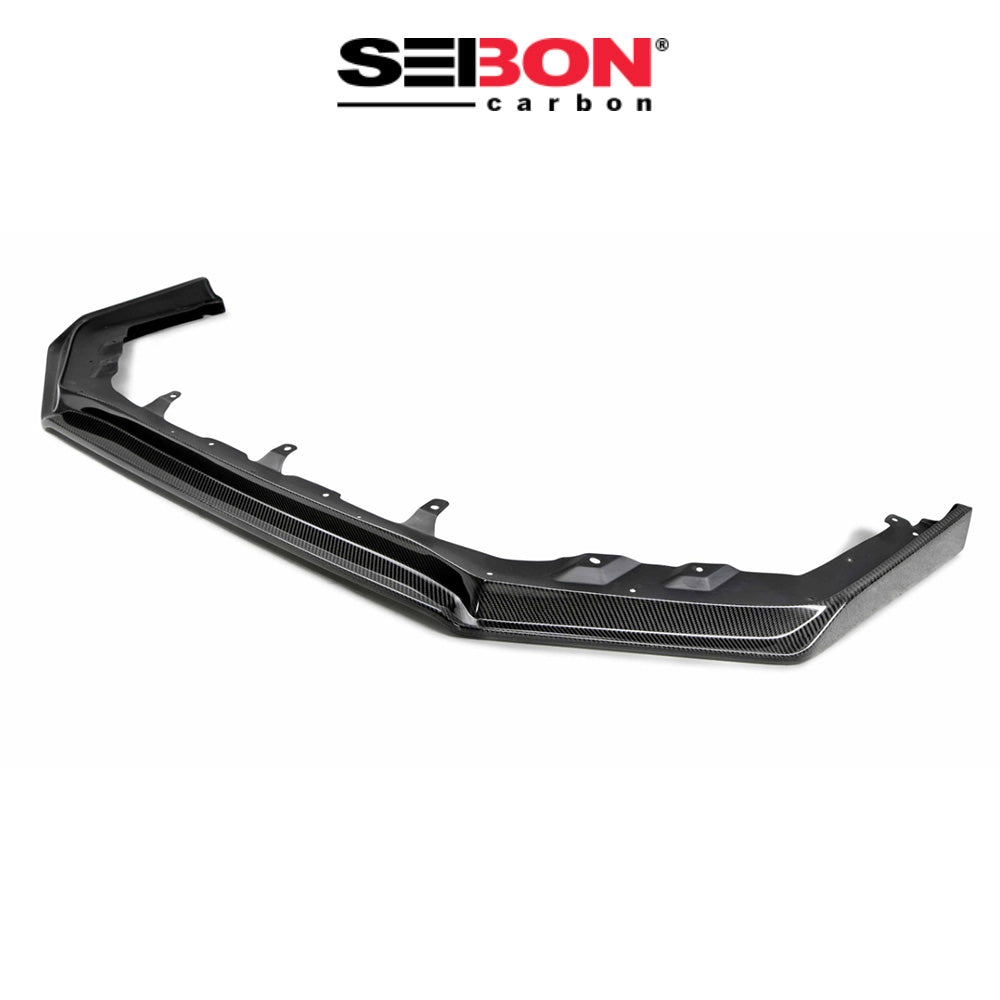 2015-2017年式 スバル WRX 用 セイボンカーボン カーボンファイバー MBスタイル フロントリップ Seibon Carbon MB3-Style Carbon Fiber Front Lip For 2015-2017 Subaru WRX/STi (送料無料)