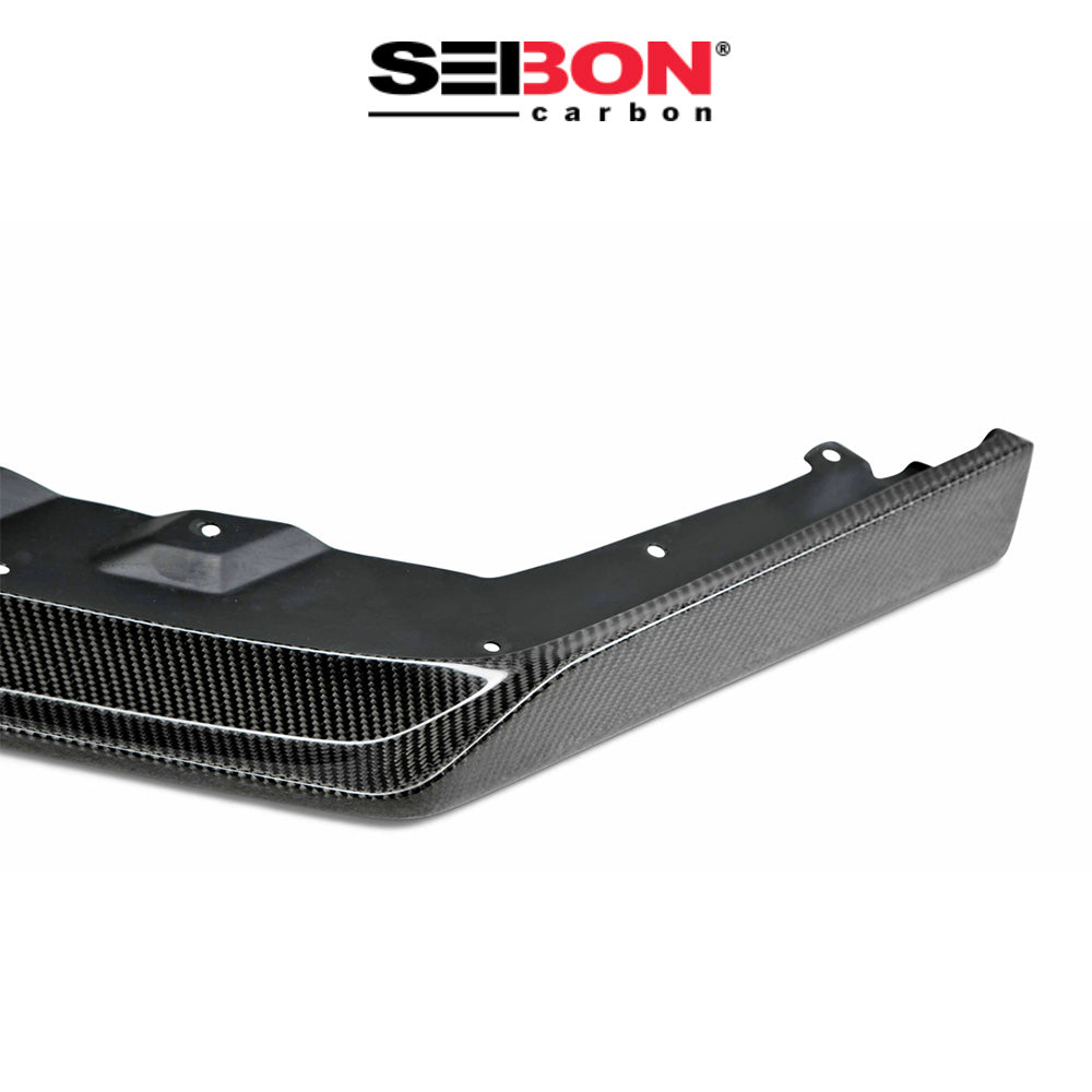 2015-2017年式 スバル WRX 用 セイボンカーボン カーボンファイバー MBスタイル フロントリップ Seibon Carbon MB3-Style Carbon Fiber Front Lip For 2015-2017 Subaru WRX/STi (送料無料)