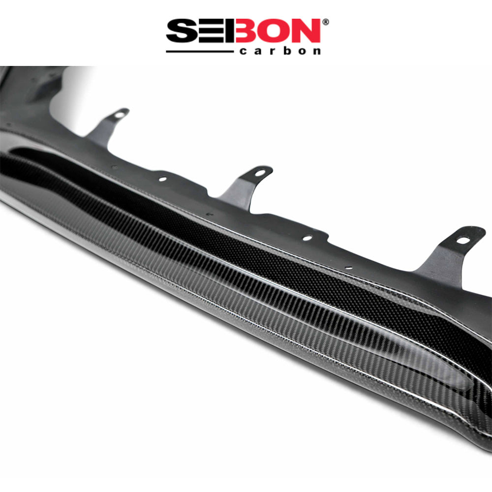 2015-2017年式 スバル WRX 用 セイボンカーボン カーボンファイバー MBスタイル フロントリップ Seibon Carbon MB3-Style Carbon Fiber Front Lip For 2015-2017 Subaru WRX/STi (送料無料)