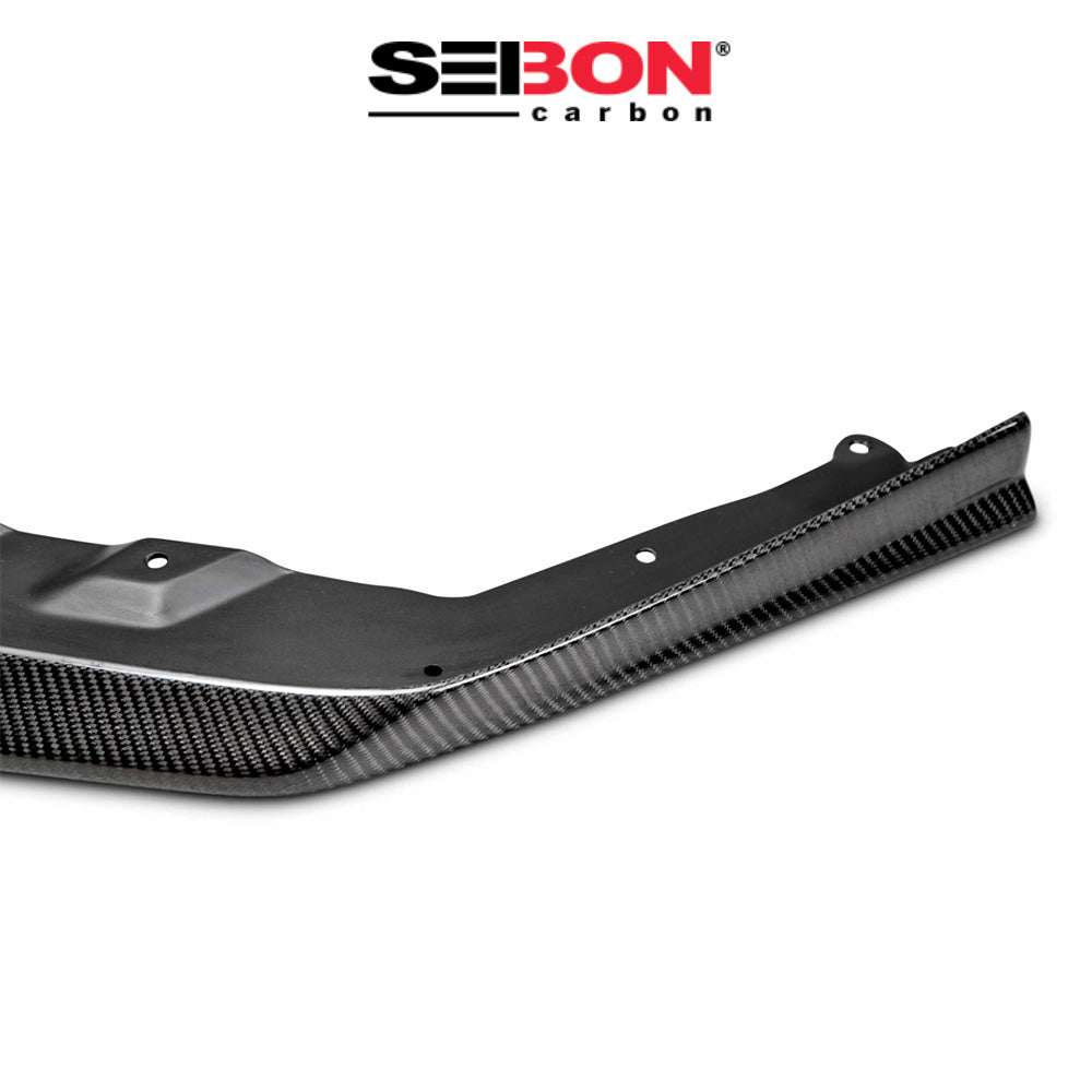 2015-2017年式 スバル WRX 用 セイボンカーボン カーボンファイバー MB1スタイル フロントリップ Seibon Carbon MB1-Style Carbon Fiber Front Lip For 2015-2017 Subaru WRX/STi (送料無料)