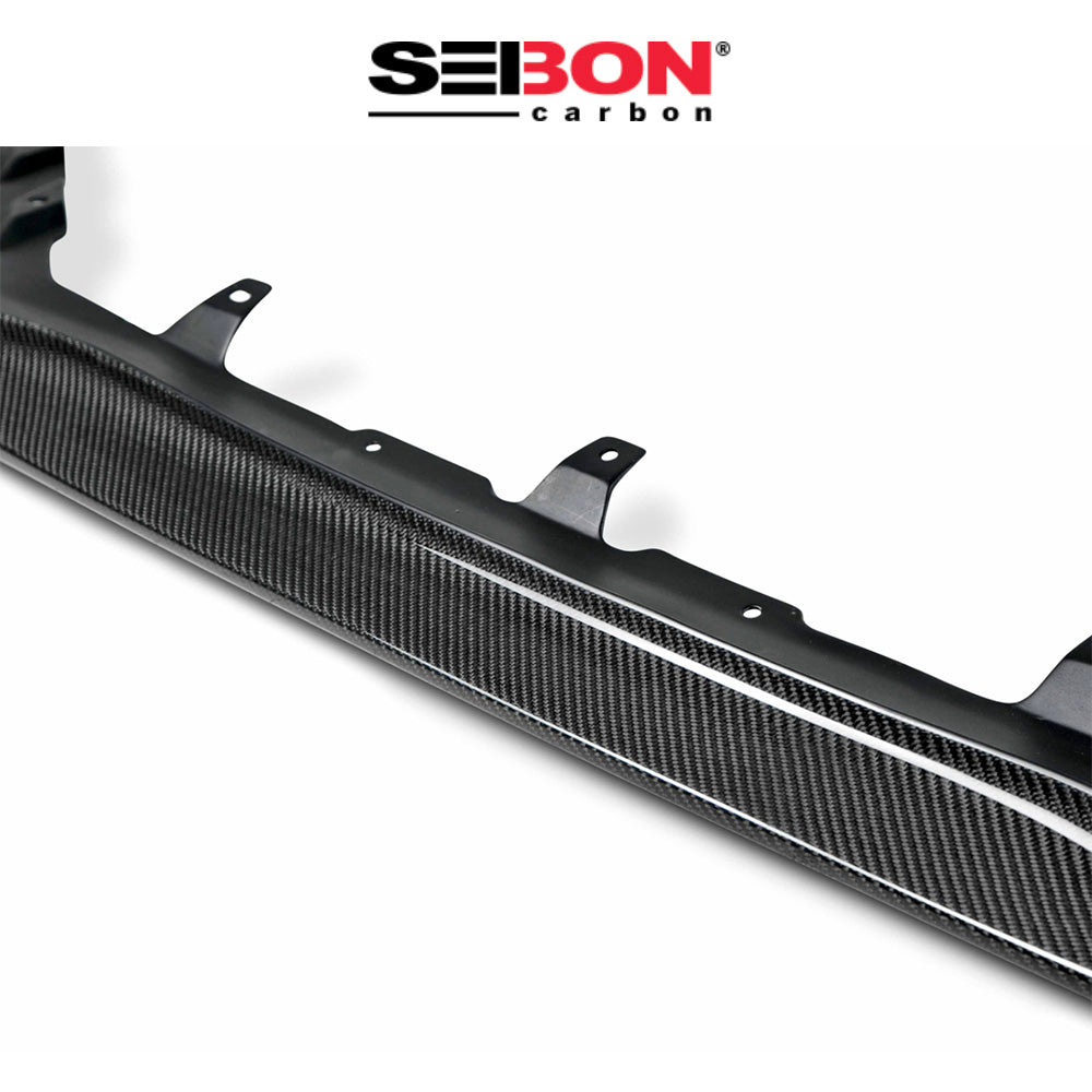 2015-2017年式 スバル WRX 用 セイボンカーボン カーボンファイバー MB1スタイル フロントリップ Seibon Carbon MB1-Style Carbon Fiber Front Lip For 2015-2017 Subaru WRX/STi (送料無料)