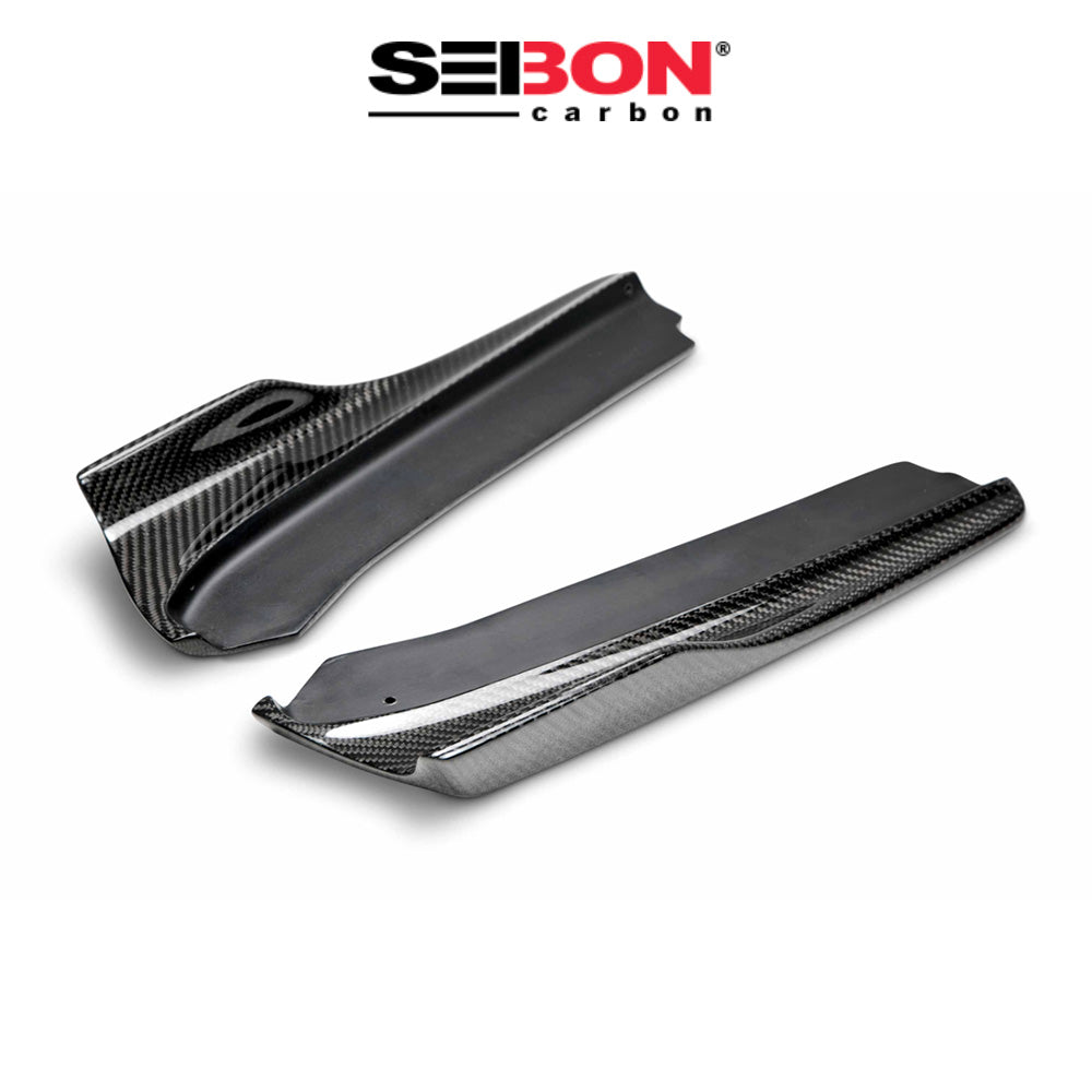 2015-2017年式 スバル WRX 用 セイボンカーボン カーボンファイバー MBスタイル リアリップ Seibon Carbon MB-Style Carbon Fiber Rear Lip For 2015-2021 Subaru WRX/STI (送料無料)