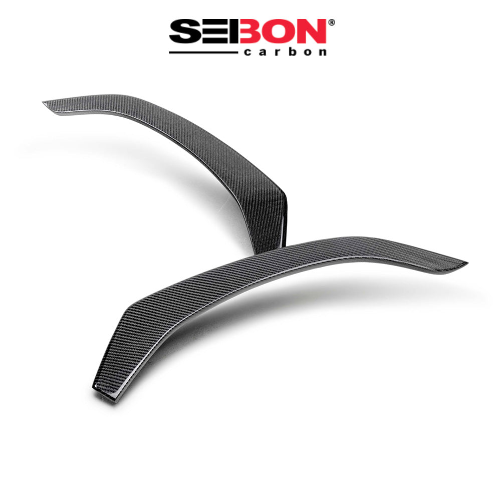 2022-2025年式 スバル WRX用 セイボンカーボン カーボンファイバー製リアドアトリムセット Seibon Carbon Carbon Fiber Rear Door Trim For 2022-2025 Subaru WRX (送料無料)