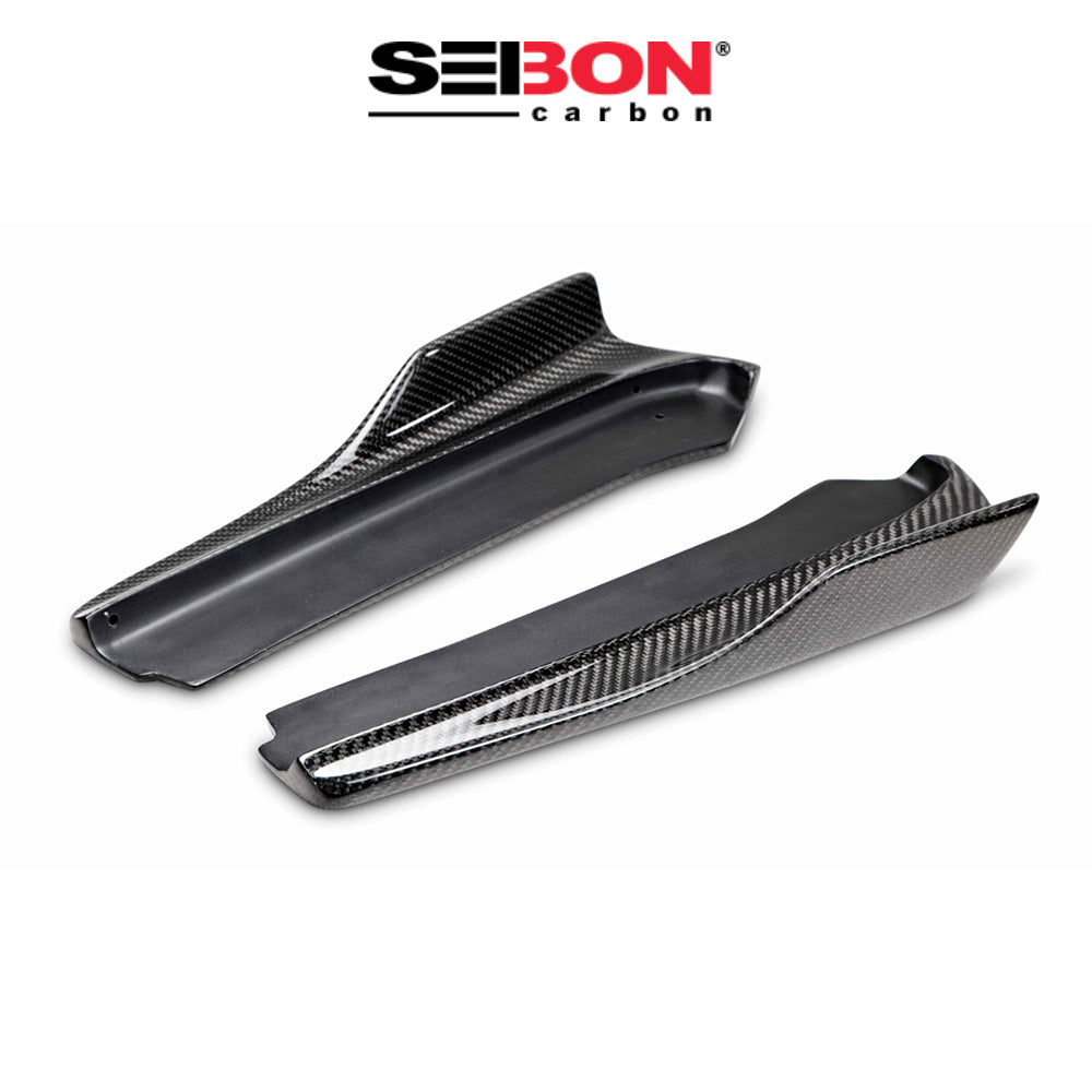 2015-2017年式 スバル WRX 用 セイボンカーボン カーボンファイバー MBスタイル リアリップ Seibon Carbon MB-Style Carbon Fiber Rear Lip For 2015-2021 Subaru WRX/STI (送料無料)