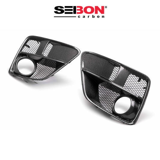 2015-2017年式 スバル WRX STI 用 セイボンカーボン カーボンファイバー フォグライトトリムセット Seibon Carbon Carbon Fiber Fog Light Surround For 2015-2017 Subaru WRX/STi (送料無料)