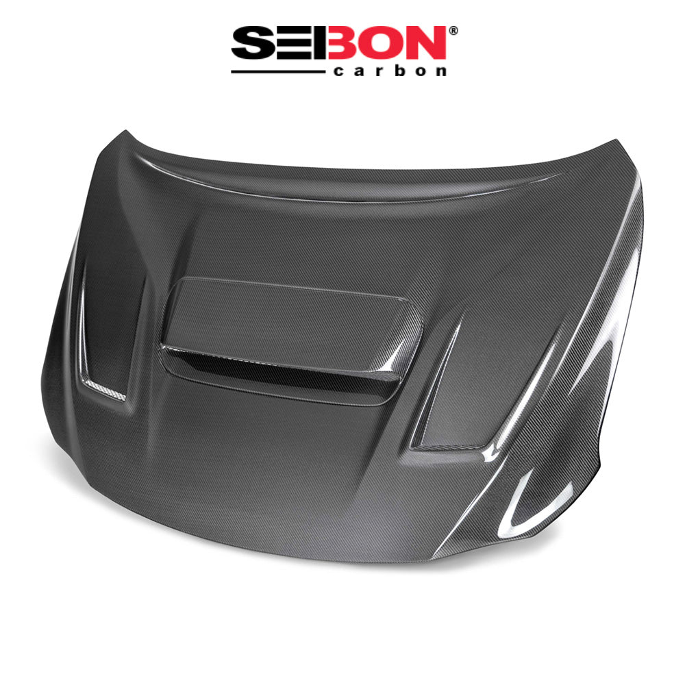 2022-2025年式 スバル WRX用 セイボンカーボン VSスタイル カーボンファイバー製ボンネット Seibon Carbon VS-Style Carbon Fiber Hood For 2022-2025 Subaru WRX (送料無料)