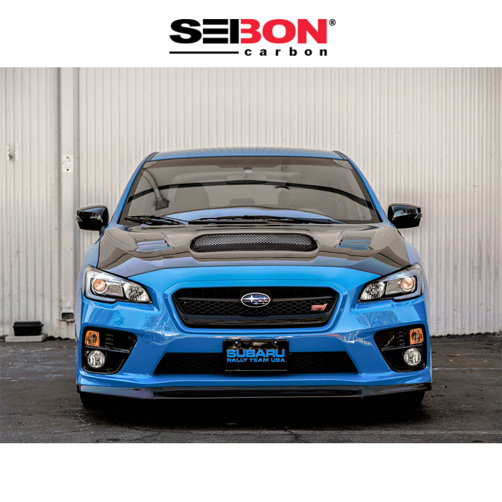 2015-2021年式 スバル WRX 用 セイボンカーボン カーボンファイバー CWスタイル ボンネット Seibon Carbon CW-Style Carbon Fiber Hood For 2015-2021 Subaru WRX/STi (送料無料)