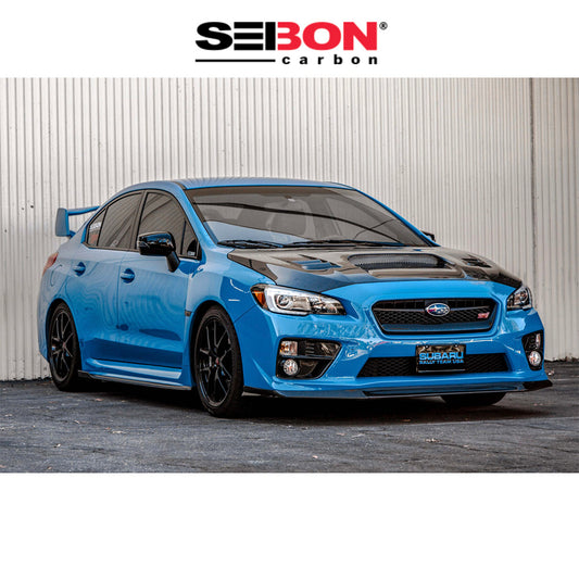 2015-2021年式 スバル WRX STI 用 セイボンカーボン カーボンファイバー CWスタイル ボンネット Seibon Carbon CW-Style Carbon Fiber Hood For 2015-2021 Subaru WRX/STi (送料無料)