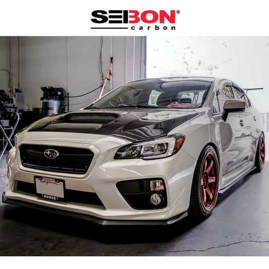 2015-2021年式 スバル WRX STI 用 セイボンカーボン カーボンファイバー OEMスタイル ボンネット Seibon Carbon OEM-Style Carbon Fiber Hood For 2015-2021 Subaru WRX/STi (送料無料)