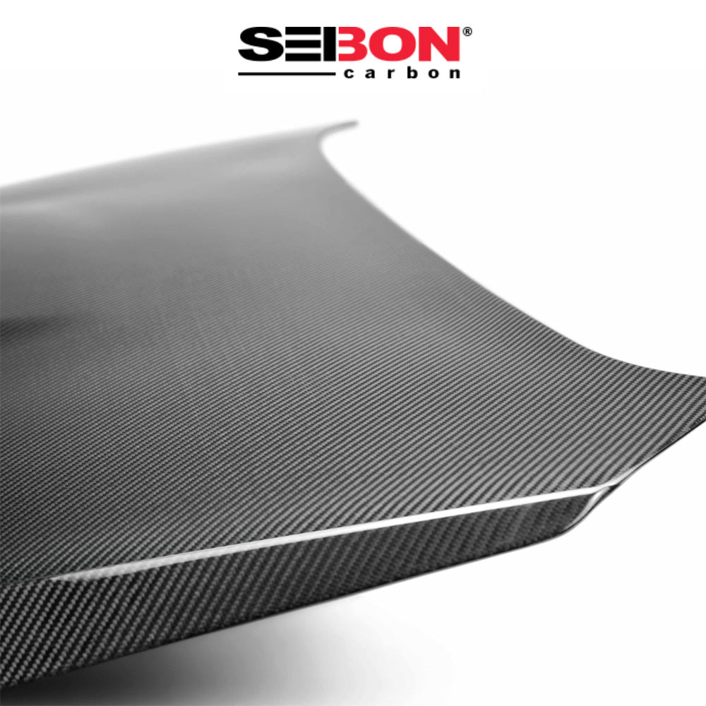 2015-2021年式 スバル WRX STI 用 セイボンカーボン カーボンファイバー OEMスタイル ボンネット Seibon Carbon OEM-Style Carbon Fiber Hood For 2015-2021 Subaru WRX/STi (送料無料)