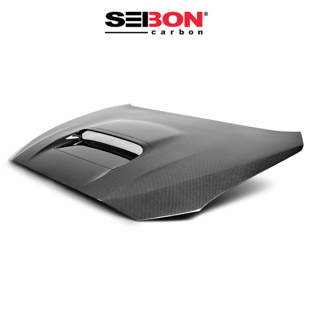 2015-2021年式 スバル WRX STI 用 セイボンカーボン カーボンファイバー OEMスタイル ボンネット Seibon Carbon OEM-Style Carbon Fiber Hood For 2015-2021 Subaru WRX/STi (送料無料)