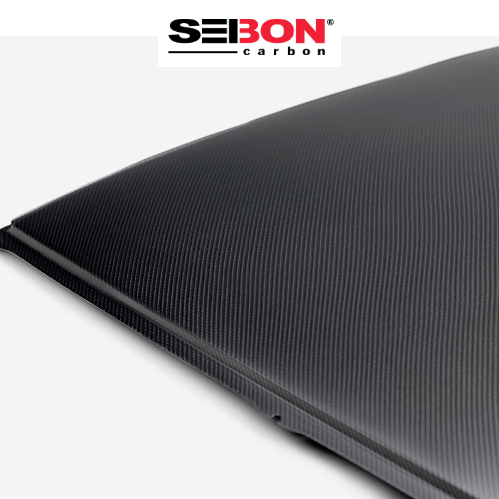 2022-2025年式 スバル WRX用 セイボンカーボン ドライカーボンファイバー製ルーフリプレイスメント Seibon Carbon Dry Carbon Roof Replacement For 2022-2025 Subaru WRX (送料無料)