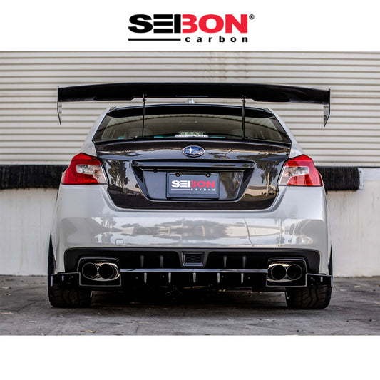 2015-2021年式 スバル WRX STI 用 セイボンカーボン カーボンファイバー OEMスタイル トランクカバー Seibon Carbon OEM-Style Carbon Fiber Trunk Lid For 2015-2021 Subaru WRX/STi (送料無料)