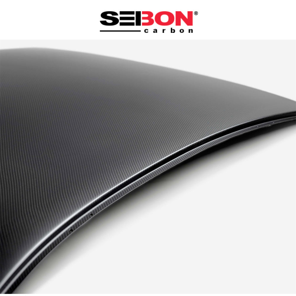 2022-2025年式 スバル WRX用 セイボンカーボン ドライカーボンファイバー製ルーフリプレイスメント Seibon Carbon Dry Carbon Roof Replacement For 2022-2025 Subaru WRX (送料無料)