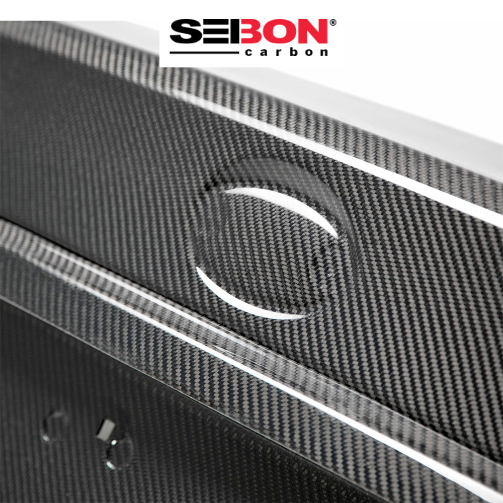 2015-2021年式 スバル WRX STI 用 セイボンカーボン カーボンファイバー OEMスタイル トランクカバー Seibon Carbon OEM-Style Carbon Fiber Trunk Lid For 2015-2021 Subaru WRX/STi (送料無料)