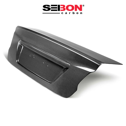 2015-2021年式 スバル WRX 用 セイボンカーボン カーボンファイバー OEMスタイル トランクカバー(エンブレム無し) Seibon Carbon OEM-Style Carbon Fiber Trunk Lid For 2015-2021 Subaru WRX/STi (No Emblem) (送料無料)