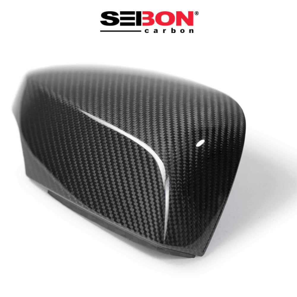 2015-2021年式 スバル WRX 用 セイボンカーボン カーボンファイバー ミラーカバーリプレイスメントセット Seibon Carbon Carbon Fiber Mirror Cover Replacements For 2015-2021 Subaru WRX/STi (送料無料)