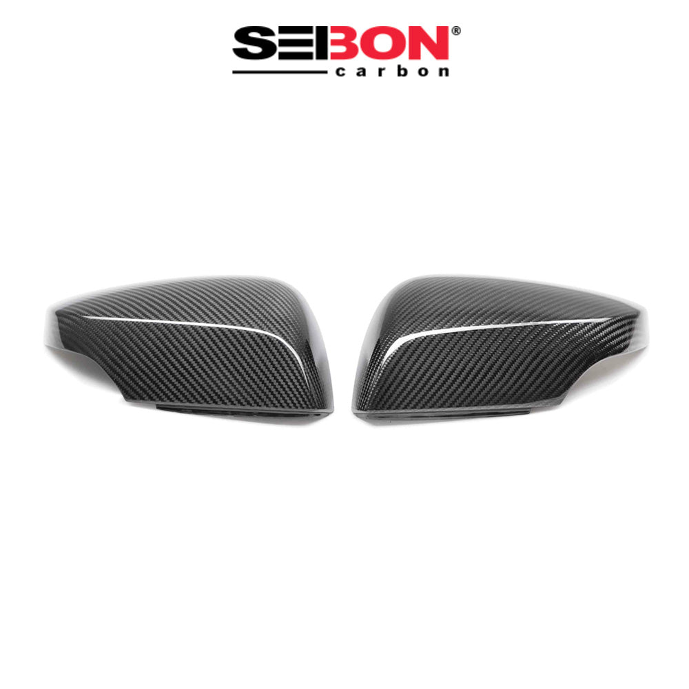2015-2021年式 スバル WRX 用 セイボンカーボン カーボンファイバー ミラーカバーリプレイスメントセット Seibon Carbon Carbon Fiber Mirror Cover Replacements For 2015-2021 Subaru WRX/STi (送料無料)