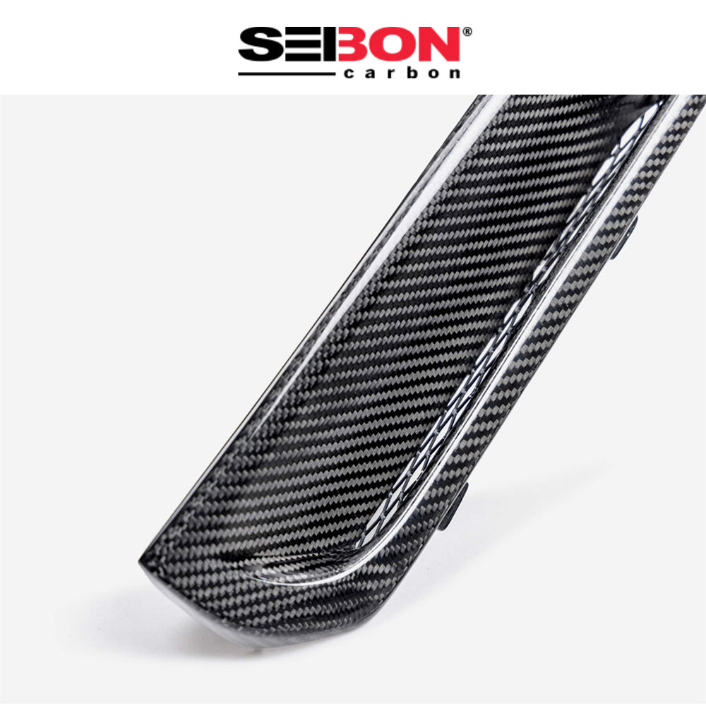 2023-2024年式トヨタ ＧＲカローラ用 セイボンカーボン カーボンファイバー製バンパーインサートセット　Seibon Carbon Carbon Fiber Bumper Insert For 2023-2024 Toyota GR Corolla (消費税、送料込み)