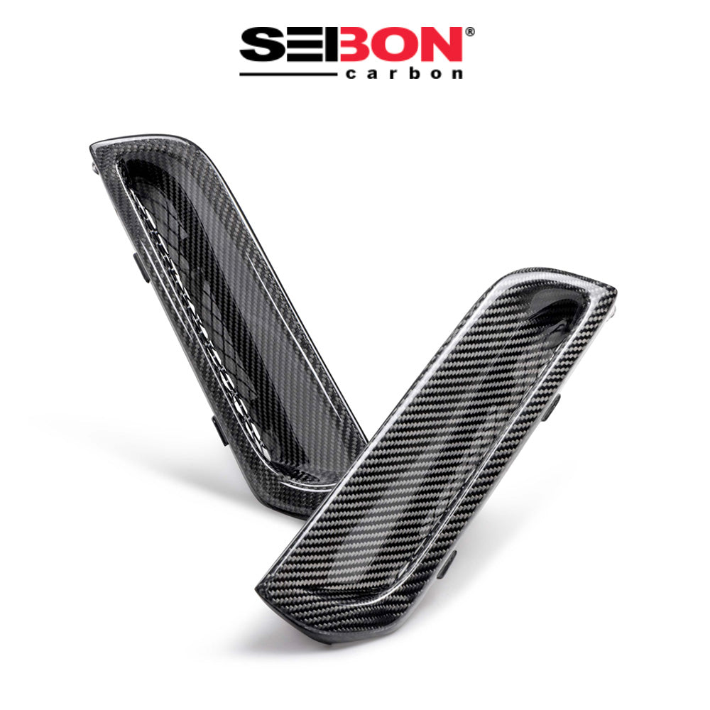 2023-2024年式トヨタ ＧＲカローラ用 セイボンカーボン カーボンファイバー製バンパーインサートセット　Seibon Carbon Carbon Fiber Bumper Insert For 2023-2024 Toyota GR Corolla (消費税、送料込み)
