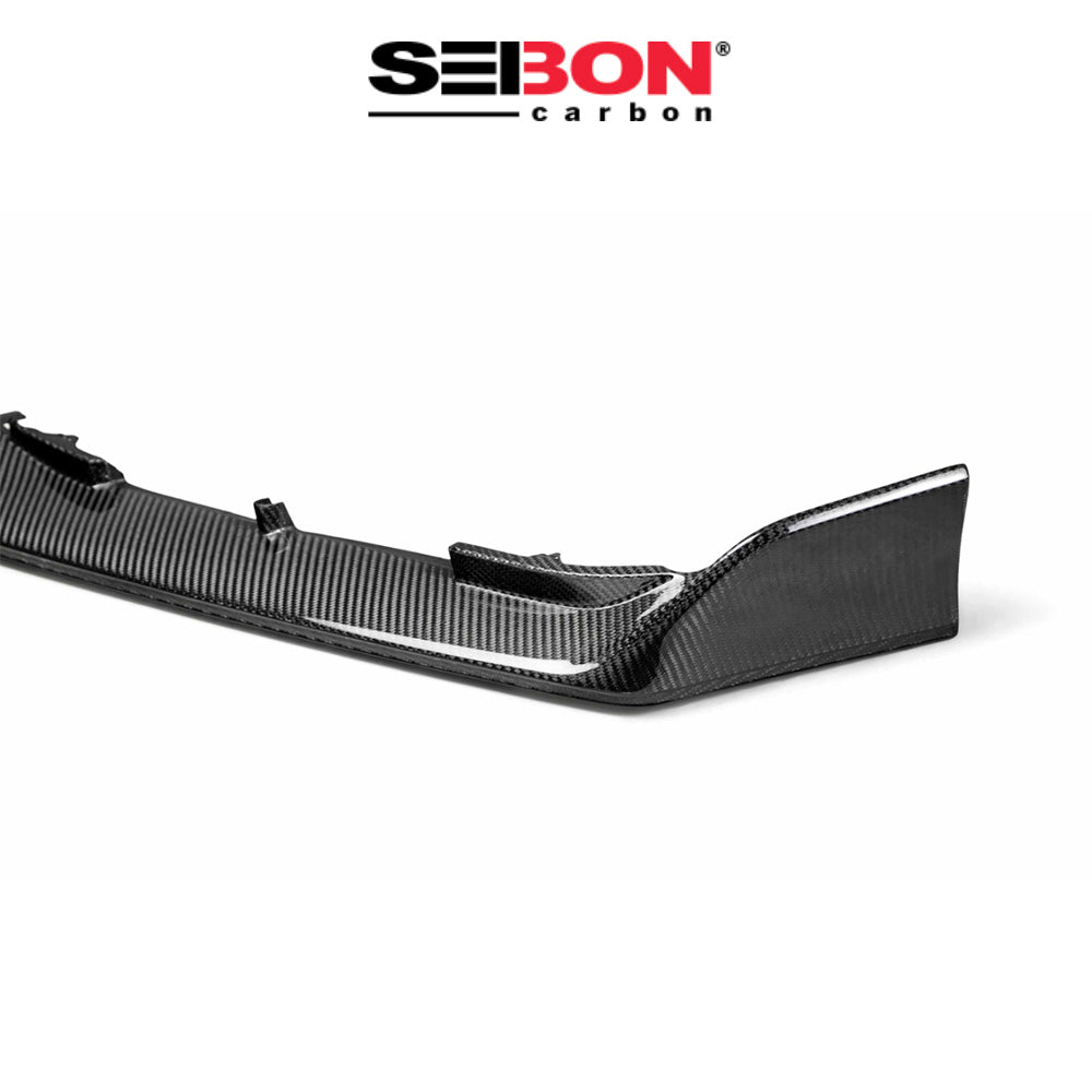 2017-2021年式 ホンダ シビック タイプＲ用 セイボンカーボン 純正スタイル カーボンファイバー製フロントリップ　Seibon Carbon OE-Style Carbon Fiber Front Lip For 2017-2021 Honda Civic Type R (消費税、送料込み)