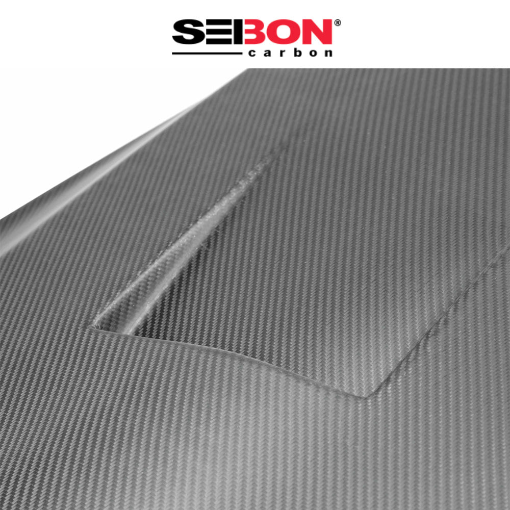 2009-2016年式日産 ＧＴ－Ｒ用 セイボンカーボン GTスタイル ドライカーボンファイバー製ボンネット(マット仕上げ)　Seibon Carbon GT-Style Dry Carbon Fiber Hood For 2009-2016 Nissan GT-R - Matte (消費税、送料込み)