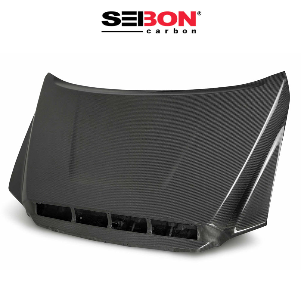 2014-2021年式 トヨタ タンドラ用 セイボンカーボン カーボンファイバー OEMスタイル ボンネット Seibon Carbon OEM-Style Carbon Fiber Hood For 2014-2021 Toyota Tundra (送料無料)