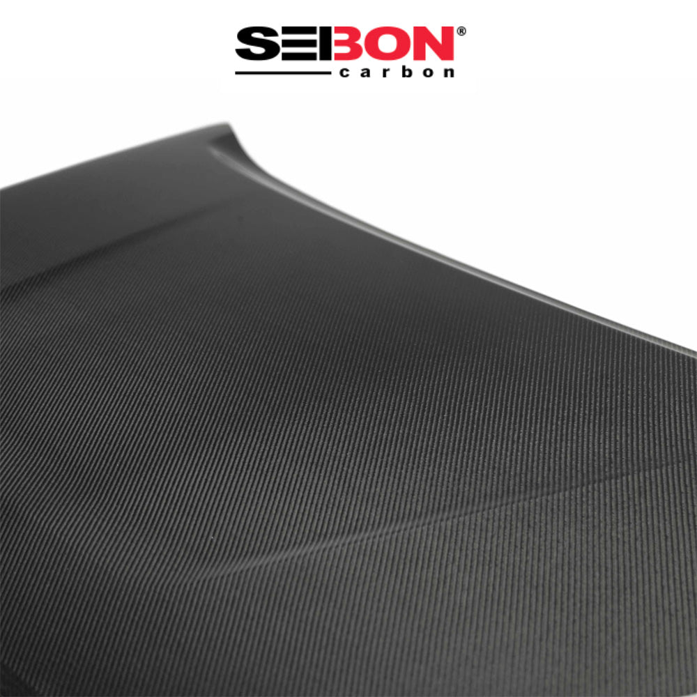 2014-2021年式 トヨタ タンドラ用 セイボンカーボン カーボンファイバー OEMスタイル ボンネット Seibon Carbon OEM-Style Carbon Fiber Hood For 2014-2021 Toyota Tundra (送料無料)