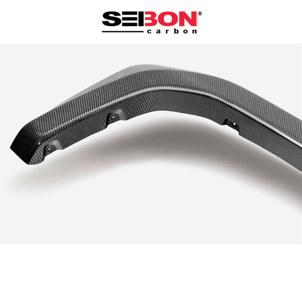 2024-2025年式 トヨタ タコマ用 セイボンカーボン カーボンファイバー リアフェンダーフレアセット Seibon Carbon Carbon Fiber Rear Fender Flares For 2024-2025 Toyota Tacoma (送料無料)
