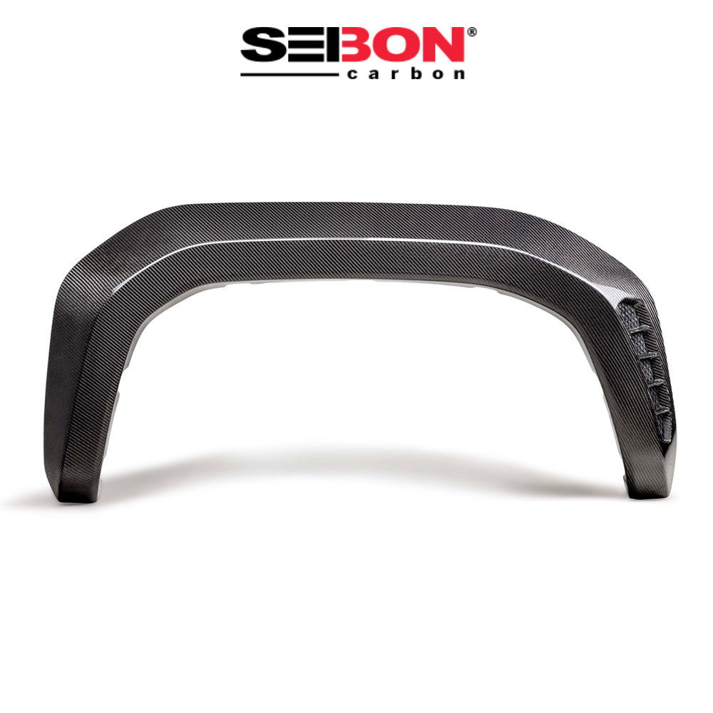 2024-2025年式 トヨタ タコマ用 セイボンカーボン カーボンファイバー リアフェンダーフレアセット Seibon Carbon Carbon Fiber Rear Fender Flares For 2024-2025 Toyota Tacoma (送料無料)