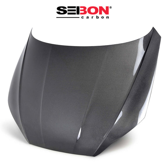 2018-2024年式 アウディＡ５用 セイボンカーボン 純正スタイル カーボンファイバー製ボンネット　Seibon Carbon OEM-Style Carbon Fiber Hood For 2018-2024 Audi A5 / S5 And 2021-2024 Audi RS5 (消費税、送料込み)