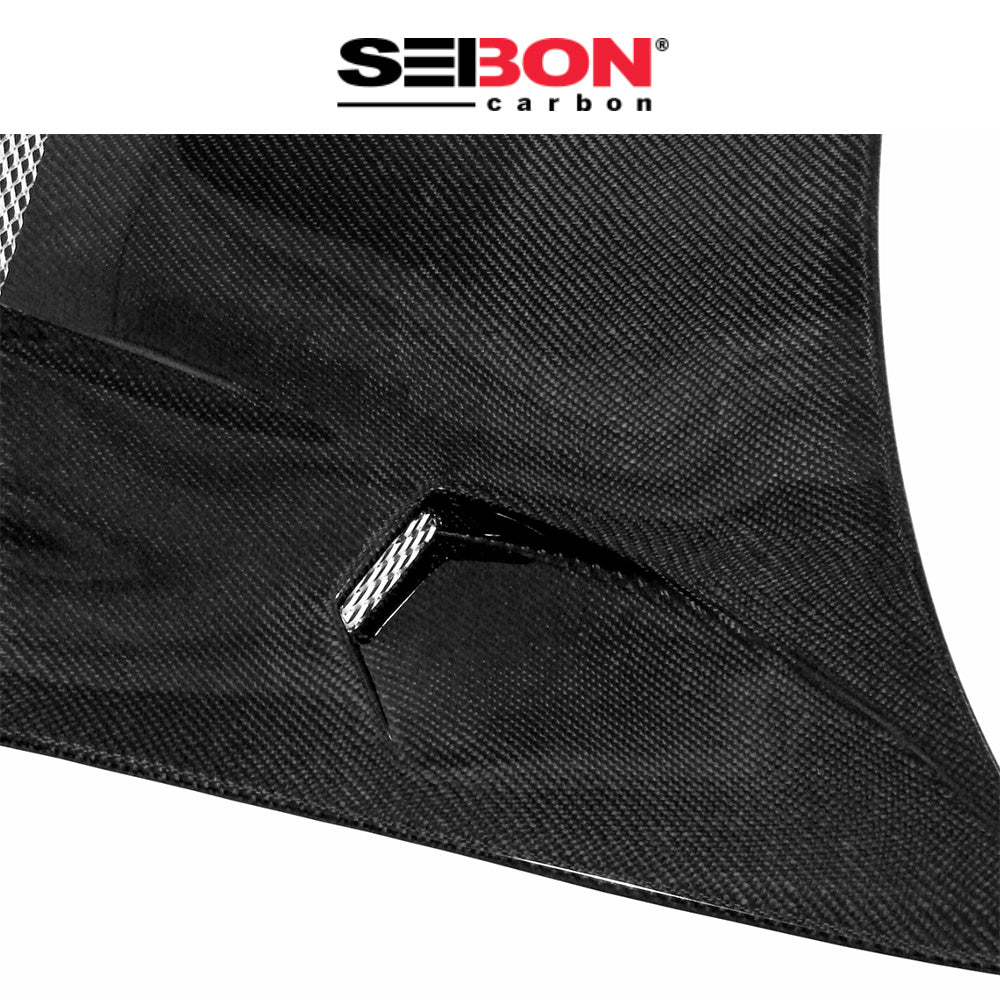 1993-2002年式 マツダ ＲＸ－７用 セイボンカーボン TSスタイル カーボンファイバー製ボンネット　Seibon Carbon TS-Style Carbon Fiber Hood For 1993-2002 Mazda RX-7 (消費税、送料込み)