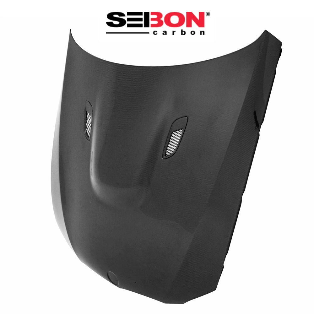 2008-2013年式 BMW M３用 セイボンカーボン 純正スタイル カーボンファイバー製ボンネット　Seibon Carbon OEM-Style Carbon Fiber Hood For 2008-2013 BMW E92 M3 (消費税、送料込み)