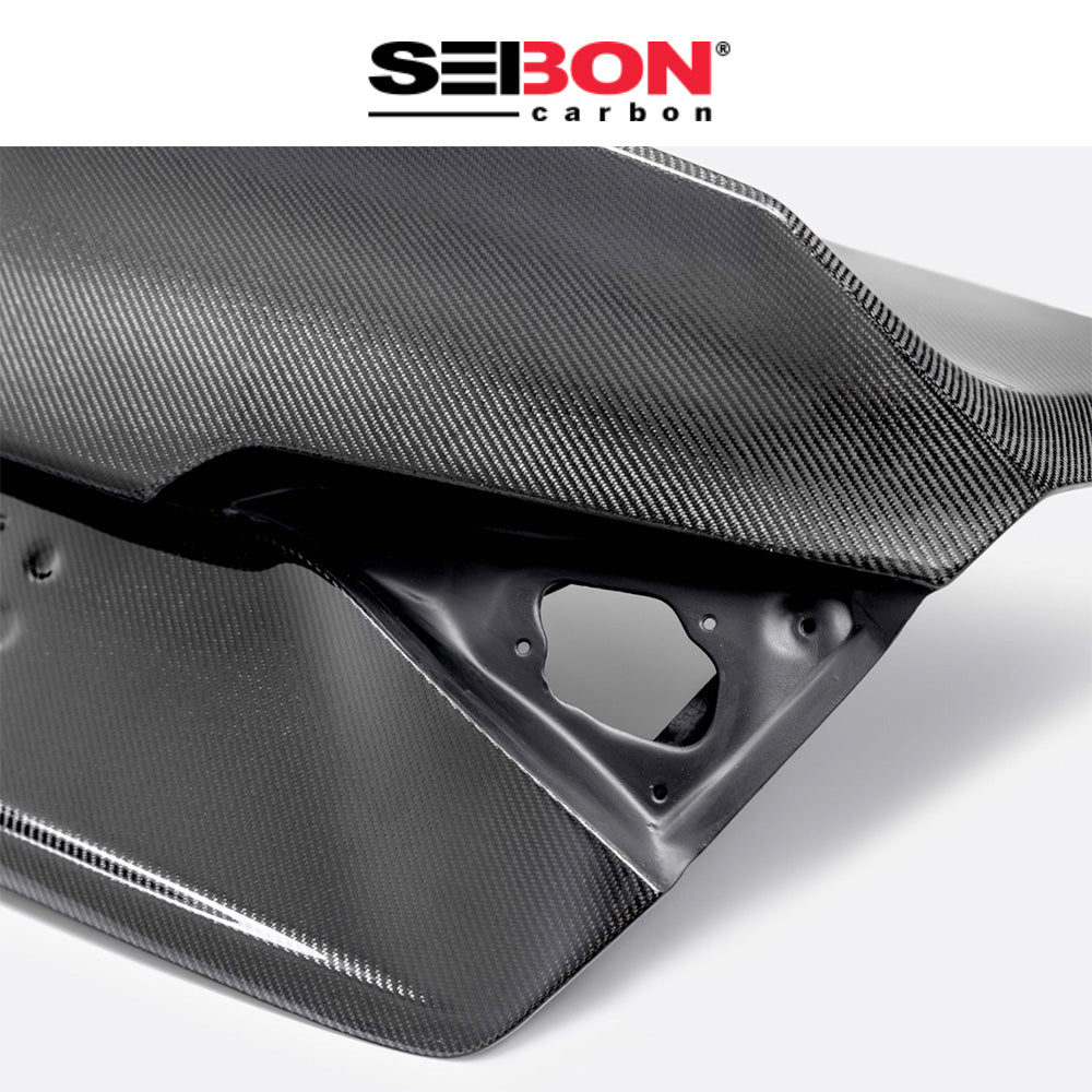 2022-2025年式 ホンダシビック用 セイボンカーボン Cスタイル カーボンファイバー製トランクカバー　Seibon Carbon C-Style Carbon Fiber Trunk Lid For 2022-2025 Honda Civic Sedan (消費税、送料込み)