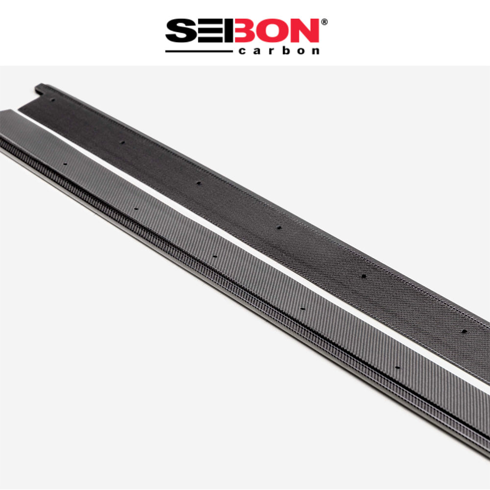 2023-2025年式トヨタ ＧＲカローラ用 セイボンカーボン MBスタイル カーボンファイバー製サイドスカートセット　Seibon Carbon MB-Style Carbon Fiber Side Skirts For 2023-2025 Toyota GR Corolla (消費税、送料込み)